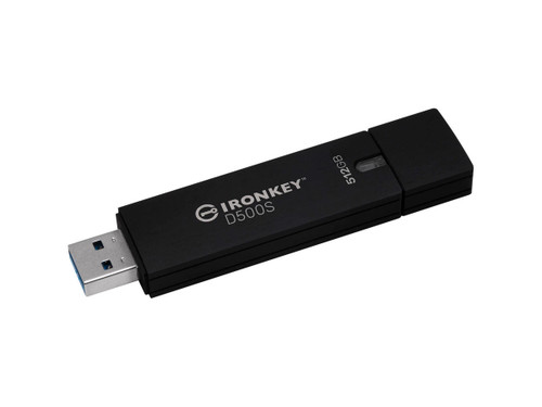 Kingston 512GB Ironkey D500s Fips 140-3 Lvl 3 (pending) Aes-256 - IKD500S/512GB