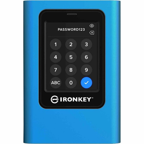 Kingston 7680GB Ironkey Vault Privacy 80 Xts-aes 256-bit Encrypted External SSD - IKVP80ES/7680G