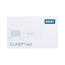 HID iClass 2k/2, Sr, Prog iClass, F-gloss, B-gloss, Match iClass #, Vert Slot - 2000HPGGMV