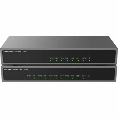 Grandstream 4 FXO, 1 FXS, 2 GigE PoE NAT Router - HT841