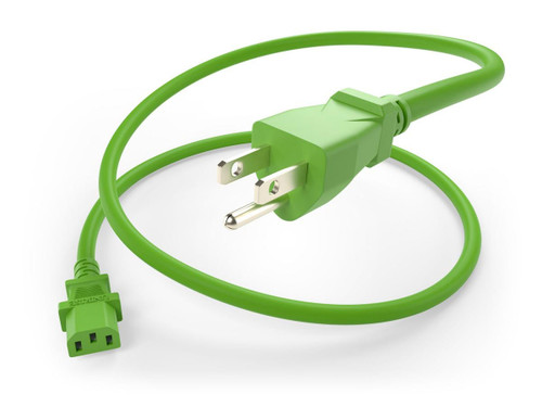UNC Power Cord 5/15P - C13, 18AWG, 10AMP 125V, SVT Jacket, Blue 3Ft, 5-15P - C13 10AMP Power Cord, Blue Jacket, SVT 5-15P/C13, 3 Foot, 3 Feet, 3Feet, 3Foot, Nema 5-15P - Iec C13, Used for Desktop Computer, Monitor - PWCD-515PC13-10A-03F-BLU