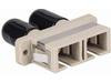 Intellinet Hybrid Adapter, Sc-St Multimode, Duplex, Zirconia Sleeve - 760720