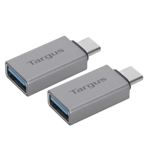 Targus USB-A To USB-C Adapter (2Pk) (Grey) - ACA979GL