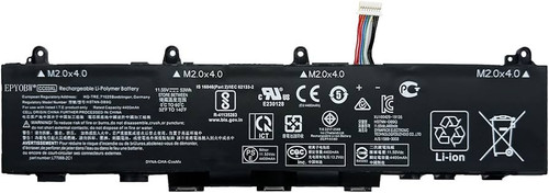 HP CC03053XL Battery - For Notebook - Battery Rechargeable - Proprietary Battery Size - 4590 mAh - 53 Wh - 11.55 V - L77608-1C1