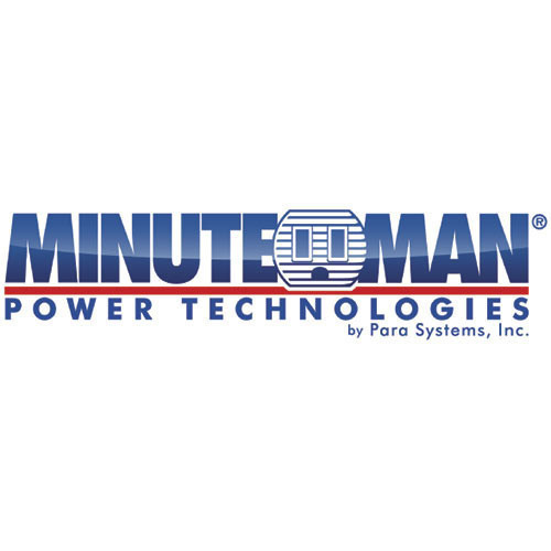 Minuteman Enclosure Populated Power Cabinet Advanced Server Rack Solution - MM24UCAB-SD