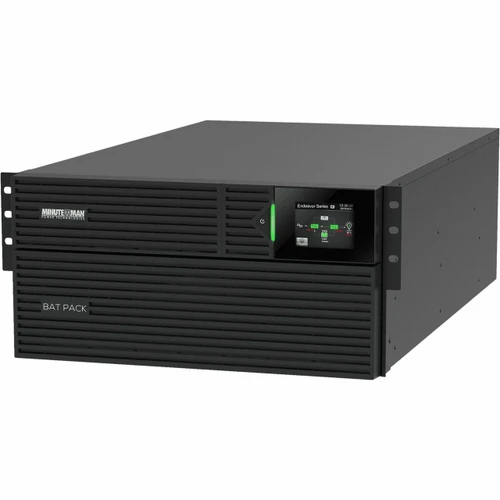 Minuteman Endeavor 5-10Kva Series: High-End, True Sine Wave, Online UPS Rack/Tower, 10000Va/9000W, 208-240Vac Input/Output, Power Factor 0.9, (4) Controllable Nema L6-30R And (2) Nema L6-20R Receptacles, (1) Always On Hardwire Terminal - ED10KRT