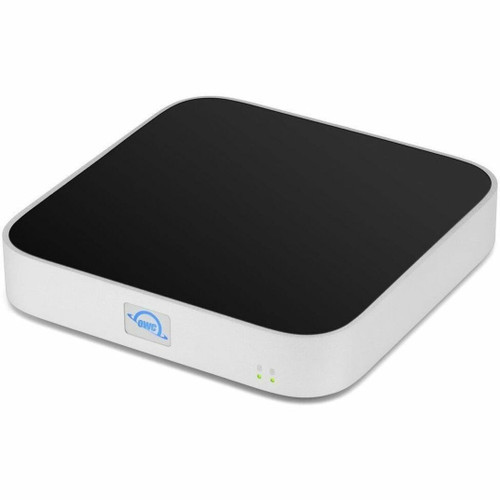 OWC 24.0TB (16.0TB HDD + 8.0TB Nvme) Ministack Stx Stackable Storage and Thunderbolt Hub Xpansion Solution - Silver - OWCT4MSSH16N08