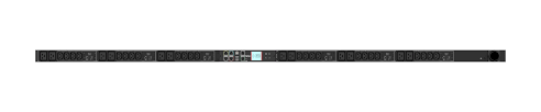 Raritan 3PH, 415V AC, 30A 24A/Ph Rated; 48 Outlets: 42X C13, 6X C19; Plug: Iec 60309 3P+N+E 30A Wye Top-Top Feed, 17.3Kva; Outlet Metered/Switched, Zero U Vertical PDU SecureLock Ready, V2 Outlet Sequence - PX3-5901I2U-V2