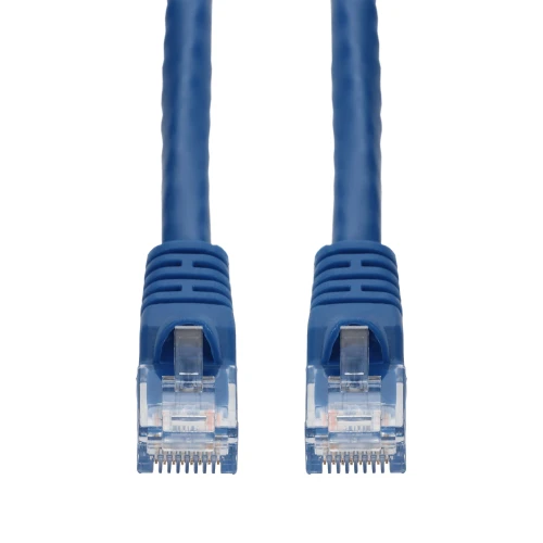AddOn 100ft Blue Cat 5e Pvc Ethernet Cable Snagless Bubble Boot RJ-45 M/m - ADD-100FCAT5E-BE