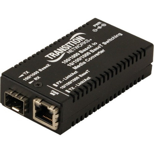Lantronix M/GE-PSW-SFP-01 Transceiver/Media Converter - M/GE-PSW-SFP-01-NA