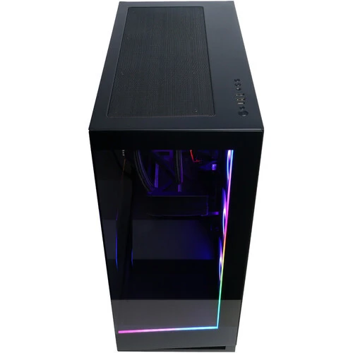 CyberPowerPC Gamer Supreme Gaming Desktop Computer - AMD Ryzen 9 9900X - 32 GB - 2 TB SSD - Mid-tower - Black - SLCAI7800CPGV2