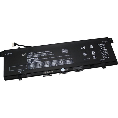 BTI Replacement Battery for HP-Compaq Envy 13-ag0001la 13-ag0002la 13-ag0003la 13-ag004la 13-ag0053la 13-ah0000tu 13-ah0000tx 13-ah0001ca 13-ah0001la 13-ah0002la 4-cell 15.4v,3454MAH LI-ION - KC04XL-BTI