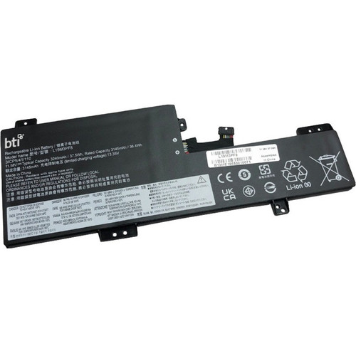 BTI Replacement Battery for Lenovo IdeaPad Flex 3-11igl05, IdeaPad Flex 3-11igl05 82b2, IdeaPad Flex 3-11ada05, IdeaPad Flex 3-11ada05 82g4, L19m3pf8, 5b10x02604, L19c3pf8, 5b10x02593, 11.25v, 42whr, Li-lon - L19M3PF8-BTI