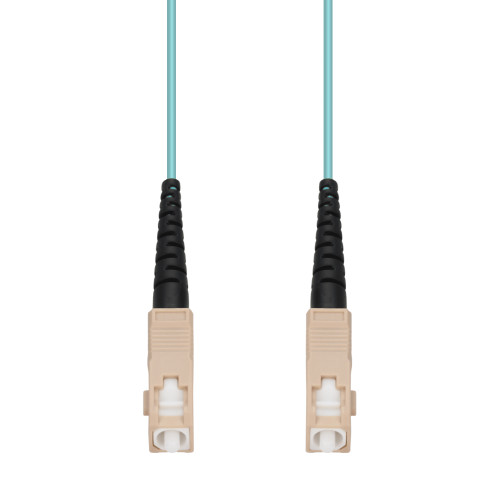 AddOn 10m Sc To Sc Aqua Om4 Simplex Ofnr (riser-rated) Fiber Patch Cable - ADD-SC-SC-10MS5OM4