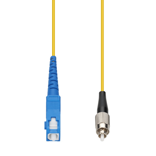 AddOn 75m Sc To Fc Yellow Os2 Simplex Ofnp (plenum-rated) Smf Fiber Patch Cable - ADD-SC-FC-75MS9SMFP