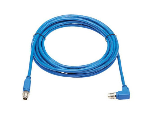 Eaton Network Cable - Unshielded Twisted Pair (Utp) - Male Left Gender - Male Right Gender - M12 X-Code Right Connector - M12 X-Code Left Connector - 1M Length - Blue - Pvc - Not Included - 23 Awg American Wire Gauge (A - NM12-603-01M-BL