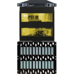 Eaton Robotic Fiber Panel System - 512 Singlemode Lc Fiber Ports - Automates Switching To Optimize Fiber Networks; Does In 50 Seconds What Often Takes Days;Makes Simple And Effective Fiber Network Management Possible - NRFP-500SM-CP