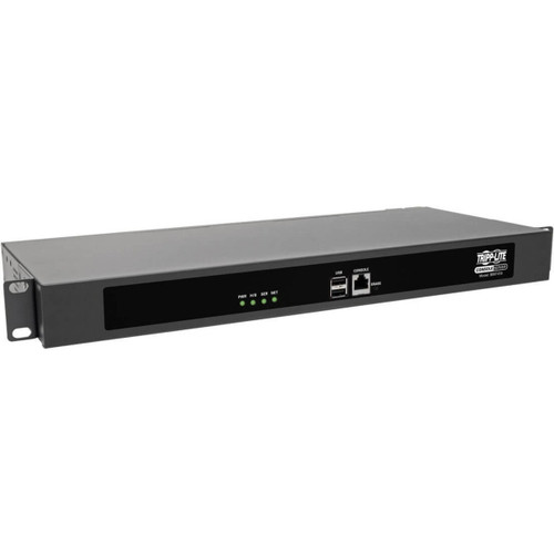 Eaton Tripp Lite Series 16-Port Console Server, Usb Ports (2) - Dual Gbe Nic, 4 Gb Flash, Desktop/1U Rack, Taa - Gigabit Ethernet - Dhcp,Ssh - Rj45 (Female), (2) Usb A (Female), (16) Rj45 (Female), (2) Rj45 (Female) - 4 - B097-016
