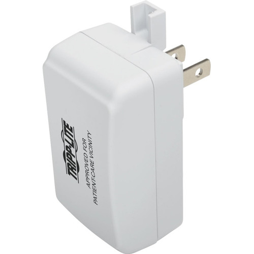 Eaton Tripp Lite Series 1-Port Isolator Hospital-Grade USB Wall Charger, Ul 60601-1 For Patient Care Areas, USB-A, 2.5A - U280-001-W2-HG
