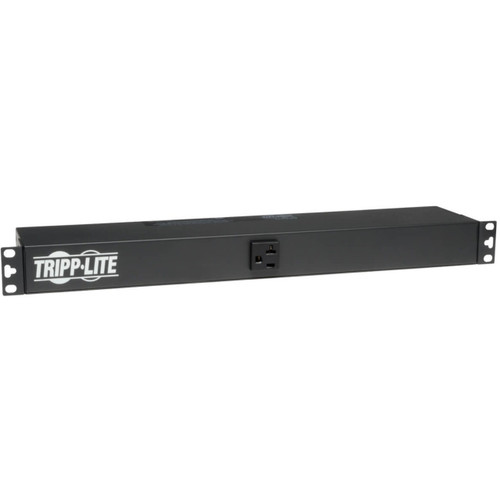 Eaton Tripp Lite Series 2.4Kw Single-Phase Basic PDU, 13 Nema 5-15/20R Output Connector(S), Nema L5-20P Input Connector(S), 6 Ft. (1.83 M) Cord, 1U Rack-Mount - Input/Output Voltage 120V - 20A - Circuit Breaker - All-Me - PDU1220T6