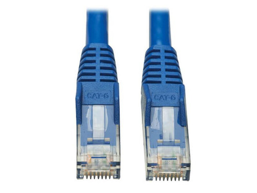 Eaton Tripp Lite Series Cat6 Gigabit Snagless Molded UTP Ethernet Cable (Rj45 M/M), PoE, Cmr-Lp, Blue, 6 Ft. (1.83 M), TAA - N201P-006-BL