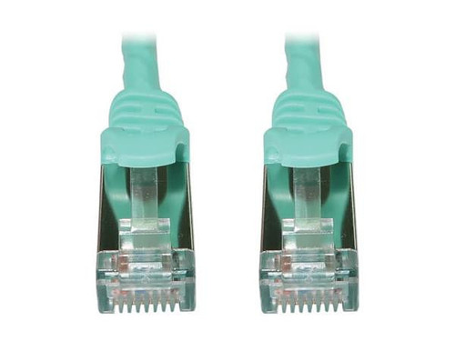 Eaton Tripp Lite Series Cat6A 10G Snagless Molded Slim Utp Ethernet Cable (Rj45 M/M), Poe, Black, 7 Ft. (2.1 M) -Slim Cat6A Cable Connects Critical Components, Such As Servers, Switches, Routers And Hubs, In High-Densit - N261-S07-BK