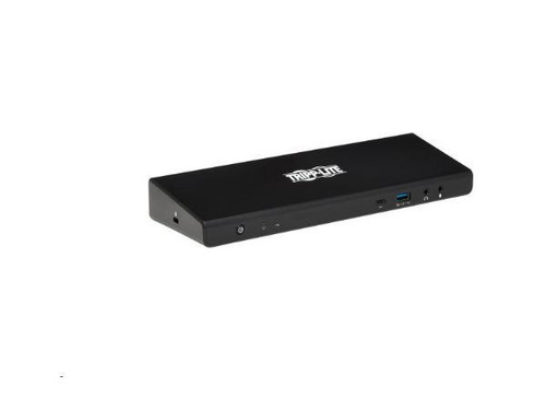 Eaton Tripp Lite Series USB-C Dock, Dual Display - 4K 60 Hz HDMI, USB 3.X (5Gbps) Hub Ports, Memory Card, 100W Pd Charging, Gray - U442-DOCK8-GG