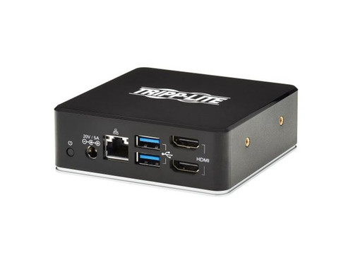 Eaton Tripp Lite Series USB-C Dock, Dual Display - Dual HDMI, USB 3.X (5Gbps) Hub, Gbe, 3.5 Mm, 85W Pd Charging - U442-DOCK20-B