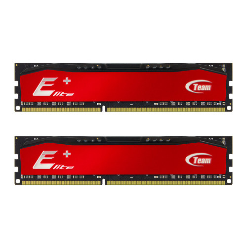 TeamGroup Elite Plus DDR3 Desktop Memory 16GB (2x8GB) 1600MHz CL11 12800 MB/s - TPRD316G1600HC11DC01