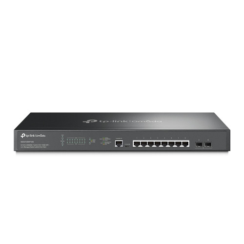 TP-Link Jetstream 8-Port 2.5GBASE-T and 2-Port 10GE SFP+ L2+ Managed Switch with 8-Port PoE+ - SG3210XHP-M2