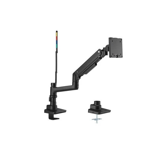 Kensington Elevating Your Monitor Off The Desk, The Smartfit Premium Heavy Duty Single Monitor Arm Provides a Hassle-Free Experience for Larger Monitors (Up to 49 and 44Lbs/20Kg with Vesa 75, 100, 200, and 300 1:1 Mounting Patterns) - K58273NA