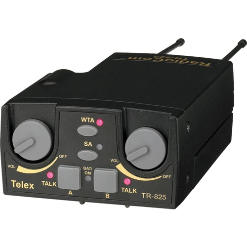 Bosch UHF Beltpack, 2CH, Band HE, 4M Headset - TR-825-HE
