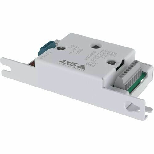 Axis TA1101-B Wiegand to OSDP Converter is a versatile accessory designed to bridge the gap between Wiegand readers and Axis door controllers, specifically Axis A1710 and A1810 Network Door Controllers - 03102-001