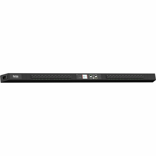 Raritan 1PH, 120V, 20A Derated To 16A, 24 Outlets: 24 X Nema 5-20R, Input: Iec 60320 C20 Inlet, No Cord, 0U, 1.9Kva, Outlet Metered, Ix Controller With 2 X 10/100/1000 Eth Port, 2 X USB-A, 1 X USB-B, RJ-45 Sensor And PDU Link Port - PX4-4475C-A0