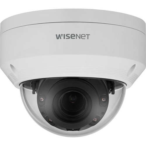 Hanwha Vision Wisenet a Series Outdoor Vandal Dome Camera, 2MP @ 30 Fps, 2.8mm Fixed Focal Lens, Fov H: 113.7 / V: 61.5 , Wisestream Ii, Triple Codec (h.265/h.264/mjpeg),120db Wdr, IR Leds 30m(98.43ft), Day & N - ANV-L6012R