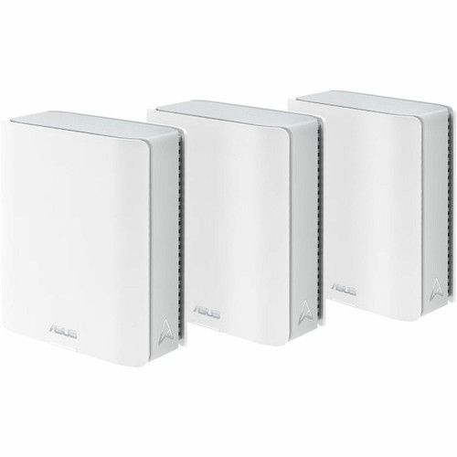 Asus ZenWiFi Bt6 Tri-Band Wifi 7 Mesh, 9.4 Gbps, 7600 Sq.Ft. (3Pk), 2.5G WAN Port, Security And Parental Controls Included, Smart Home Master Ssids, 4G & 5G Mobile Tethering - BT6 3PK