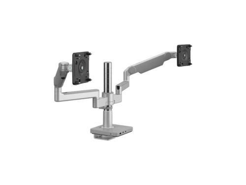 Humanscale Monitor Arm - Recycled Aluminum - Black With Black Trim - Reduces Future Installation Costs By Allowing For Simple Reconfigurations - X221CTBC
