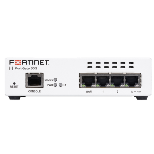 Fortinet FortiWifi 30G Network Security/Firewall Appliance - FWF-30G-B-BDL-950-36