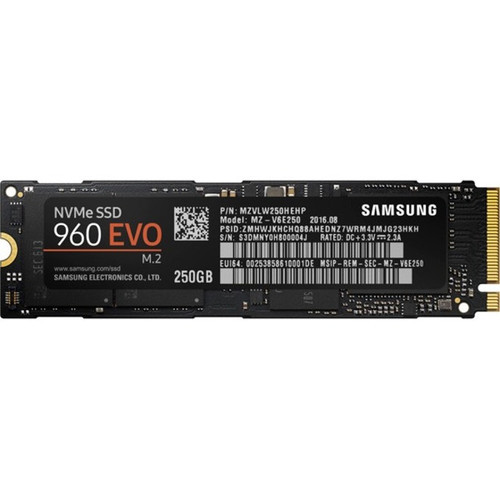 Samsung 960 Evo 250 GB Solid State Drive - Internal - MZ-V6E250B/AM