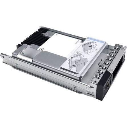 Dell 960 GB Solid State Drive - 2.5" Internal - SAS - 3.5" Carrier - Read Intensive - 345-BCCK