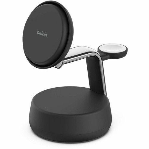 Belkin 3-in-1 Magnetic Charging Dock with Qi2 25W - WIZ040TTCH