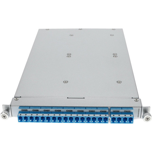 AddOn 8 Channel DWDM MUX CARTRIDGE, Channels 41, 43, 46, 48, 51, 53, 56, and 58, with Pass Ports (Bidirectional Transmission using Single Fiber) - DWDM-MUX-8XSF+-2-AO