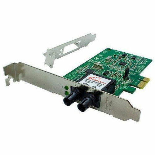 Lantronix Network Interface Card, 100Base-Fx, Pcle, St Mm, 2Km, Std/Low Profile, Pxe - N-FXE-ST-02B