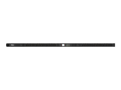Raritan 3PH WYE, 120/208V, 20A derated to 16A, 24 Outlets: 12 x Locking C13, 12 x Locking Cx, Input: NEMA L21-20P, 0U, 5.8kVA, Outlet Metered and Switched, iX controller with 2 x 10/100/1000 ETH port, 2 x USB-A, 1 x USB-B, RJ-45 - PX4-56A5-E7