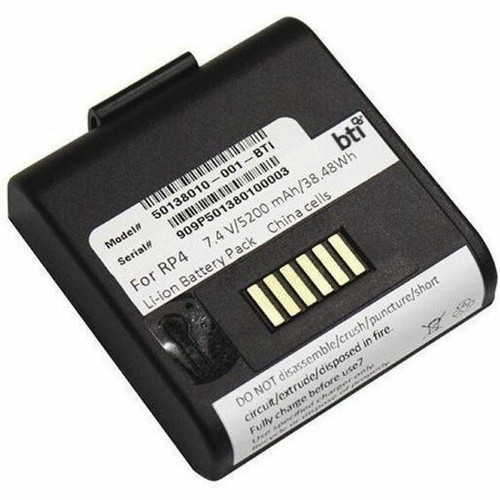 BTI 7.4V 5200MAH 38.48Wh LI-ION Scanner Battery for Honeywell Rp4E Eco-Gen - 50138010-001-BTI