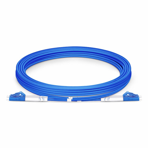 LC TO LC 9/125 SMF DUPLEX CABLE10FT BLUE TAA COMPLIANT