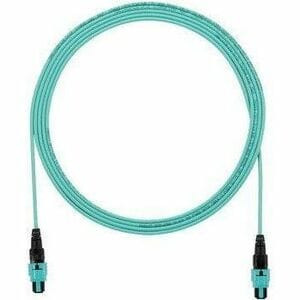 Panduit Pannet Interconnect Fiber Optic Network Cable - 22.97 Ft Fiber Optic Network Cable For Network Device - First End: 1 X Panmpo Network - Female - Second End: 1 X Panmpo Network - Female - 400 Gbit/S - Plenum, Ofnp - 50/125 - FRZTP77X001M007