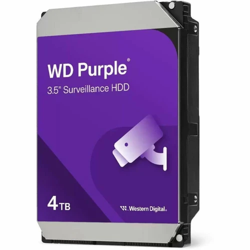 Western Digital Purple Surveillance Hard Drive 4TB SATA  256Mb 3.5In. - WD44PURZ