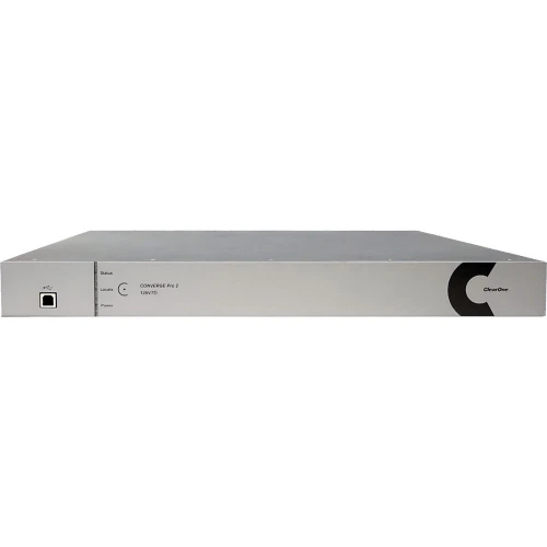 ClearOne Converge Pro 2 Dsp Mixer With 12 Mic/Line Inputs (Aec), 8 Mic/Line Outputs, Built-In USB Audio, Built-In Voip Interface For 2 Lines,And Built-In 16X16 Dante - 910-3200-003-D