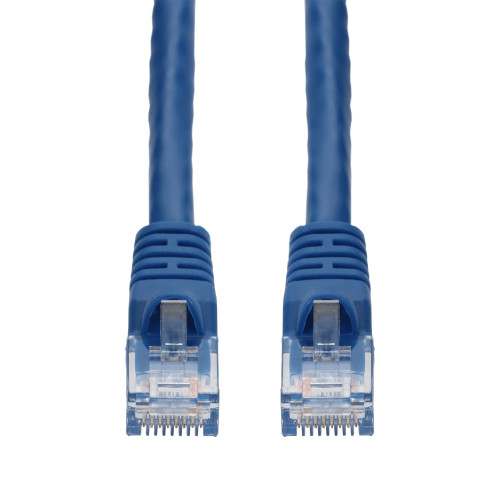 AddOn 9Ft Blue Cat 5E Pvc Ethernet Cable Snagless Bubble Boot RJ-45 M/M - ADD-9FCAT5E-BE